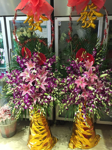 开业花篮庆典广西省鲜花速递南宁市柳州市桂林市宜州市同城花店送