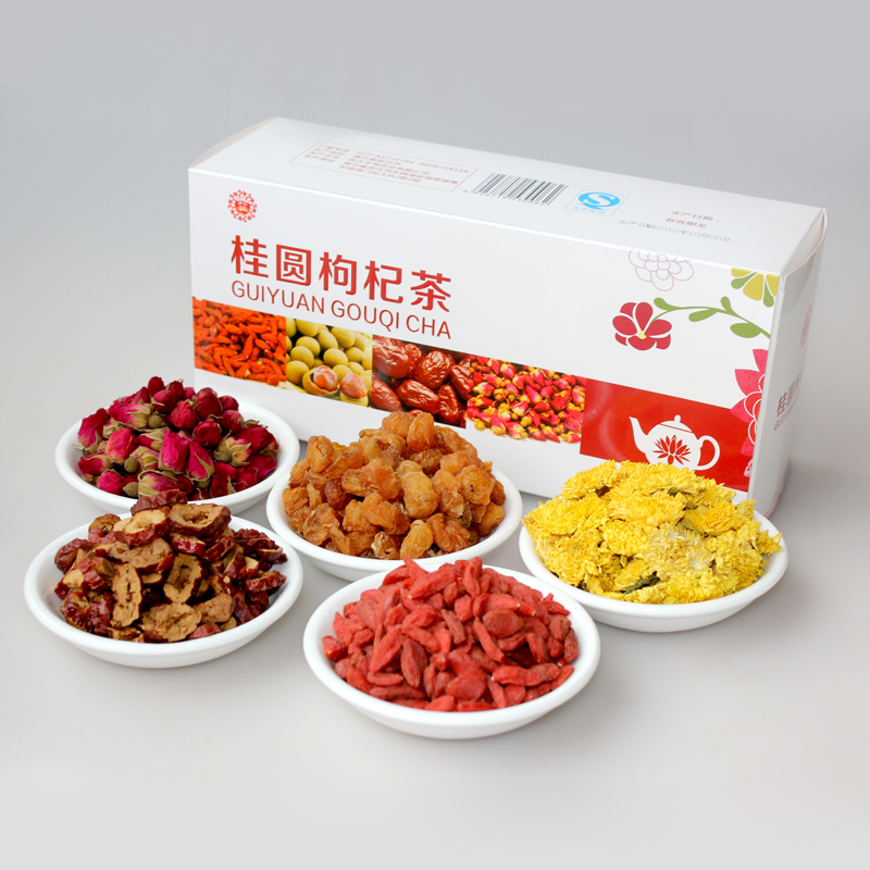 孝仁桂圆枸杞茶红枣玫瑰皇菊组合办公室冬温暖八宝茶滋养气汤血茶