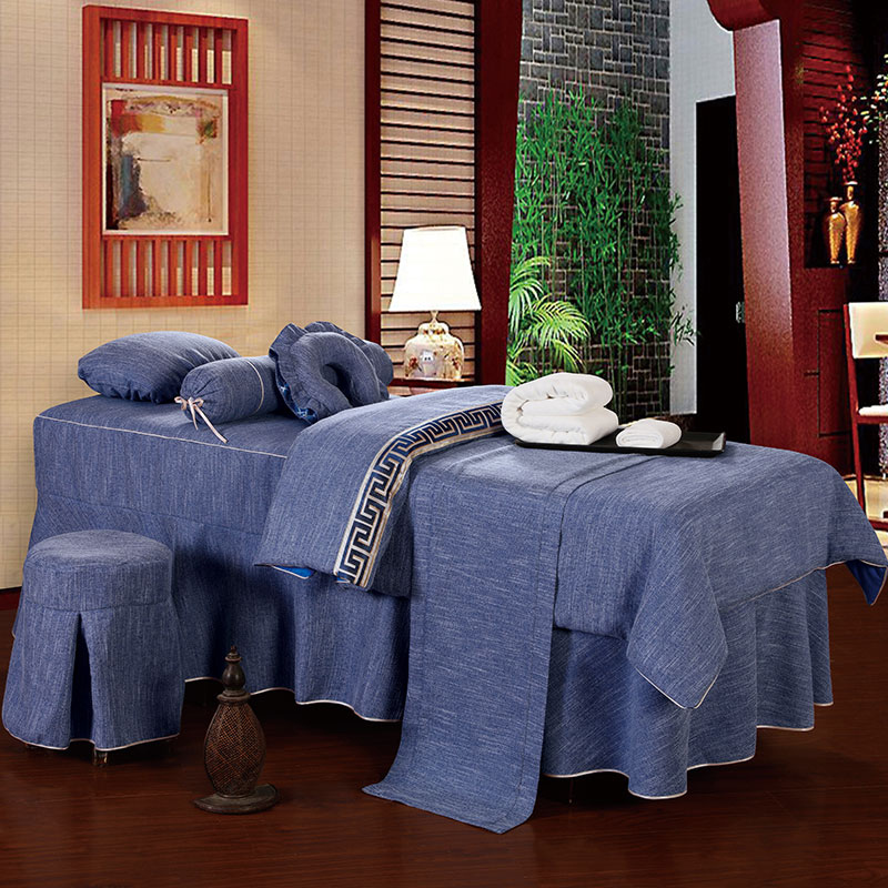 容床罩四件套全棉评测 美容床罩四件套包邮图