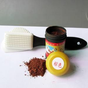 鞋粉黑色翻毛皮补色剂磨砂粉