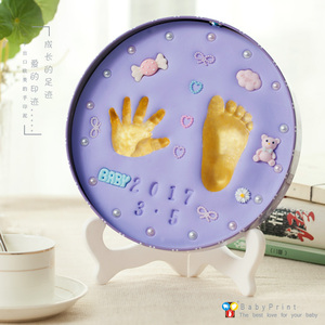 婴儿手足印泥收藏纪念品