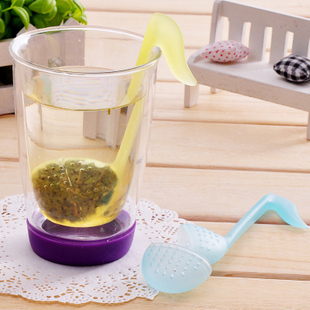 创意家居用品 音符茶匙 音乐茶勺 泡茶器 乐符泡茶器 泡茶伴侣