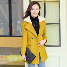 中老年女装<em>呢子</em>大衣秋冬装<em>妈妈装毛呢外套</em>韩版