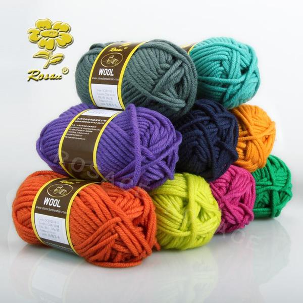 热销毛线 纯羊毛线婴儿宝宝钩针<em>编织</em>毛线粗棒