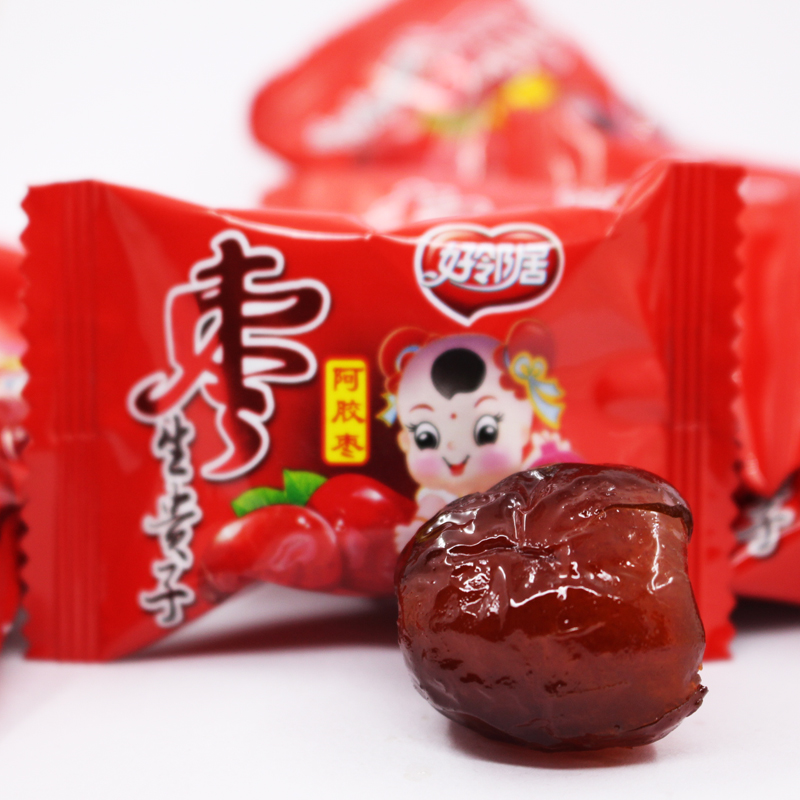 好邻居枣生贵子散装500g结婚独立包装喜枣好邻居蜜枣喜枣蜜饯包邮