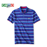CARTELO/卡帝乐鳄鱼17春夏新款短袖T恤男舒适休闲时尚POLO衫