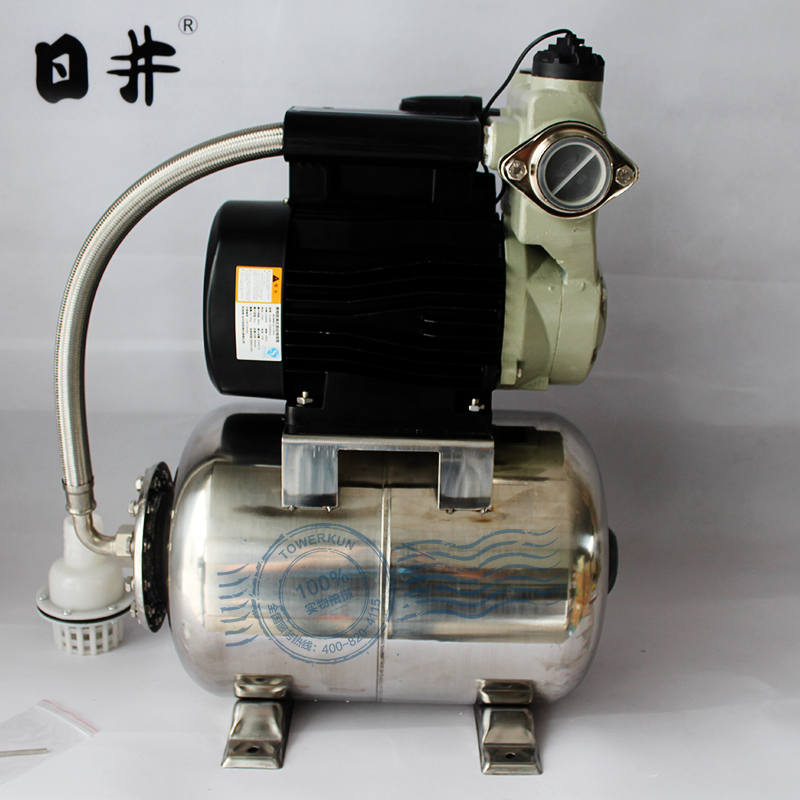 日井水泵jlm90-1500ssa全自动冷热水增压泵/不锈钢大罐家用自吸泵