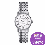 瑰丽系列L4.921.4.11.6机胸斜 大表盘 浪琴手表Longines