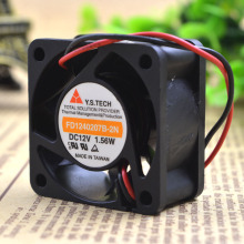 2N双滚珠小机箱散热风扇 12V1.56W 4CM FD1240207B 4020 Y.S.TECH