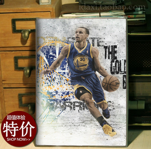 nba金州勇士队斯蒂芬库里30号球星笔记本 现货 篮球明星日记本子