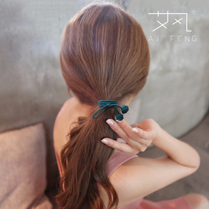 韩国马尾辫发饰头绳小清新