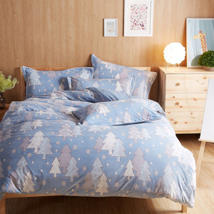 炫耀水星家纺天鹅绒四件套