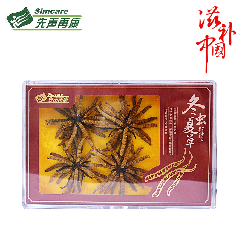 先声再康 西藏那曲冬虫夏草20g/盒 野生虫草正品精选