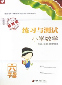 正版现货 2017春练习与测试小学数学6年级下