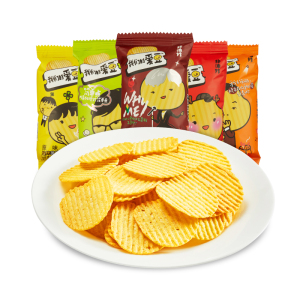 休闲小零食薯片35g*5包