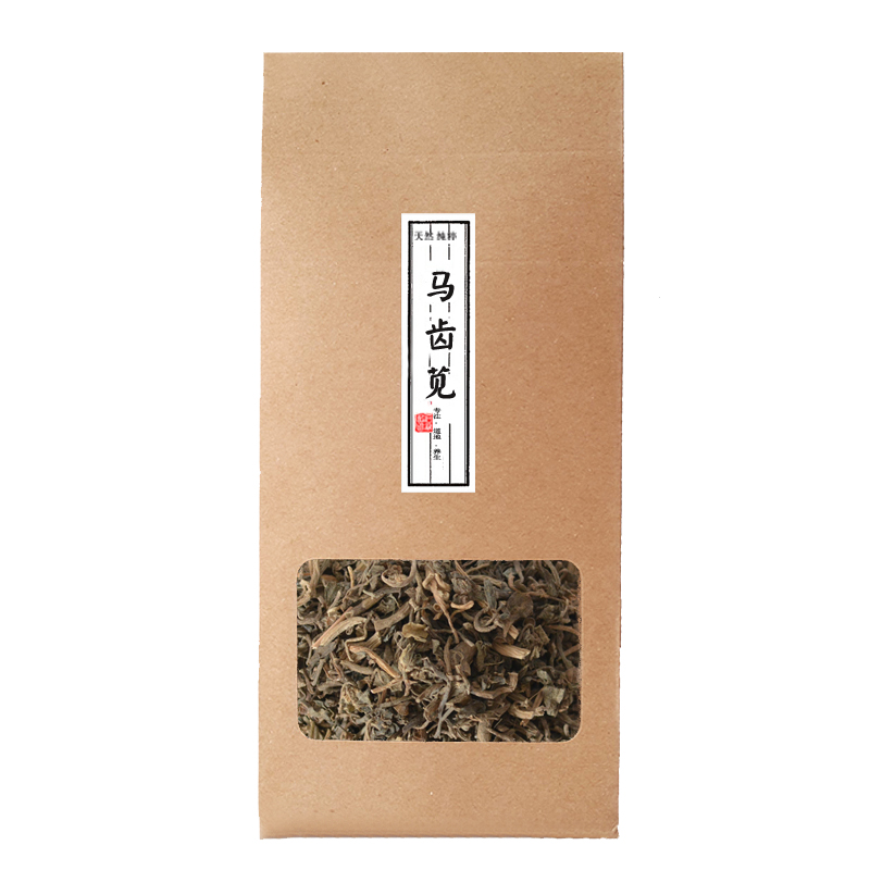 马齿苋 干品 野生马苋野菜全草马蜂菜干 马齿菜蚂蚱菜五行草200克