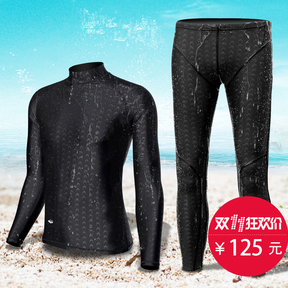 潜水员穿潜水服评测 潜水服里面穿什么图片_惠