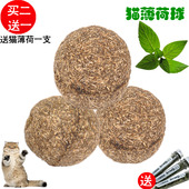 包邮 猫咪用品买二送一送猫薄荷一支 猫薄荷球猫零食洁齿磨牙玩具