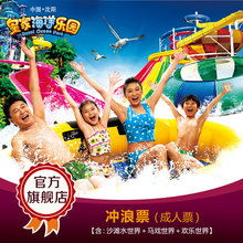 皇家海洋乐园门票 沈阳夏威夷沙滩冲浪馆 抚顺室内水乐园 冲浪票