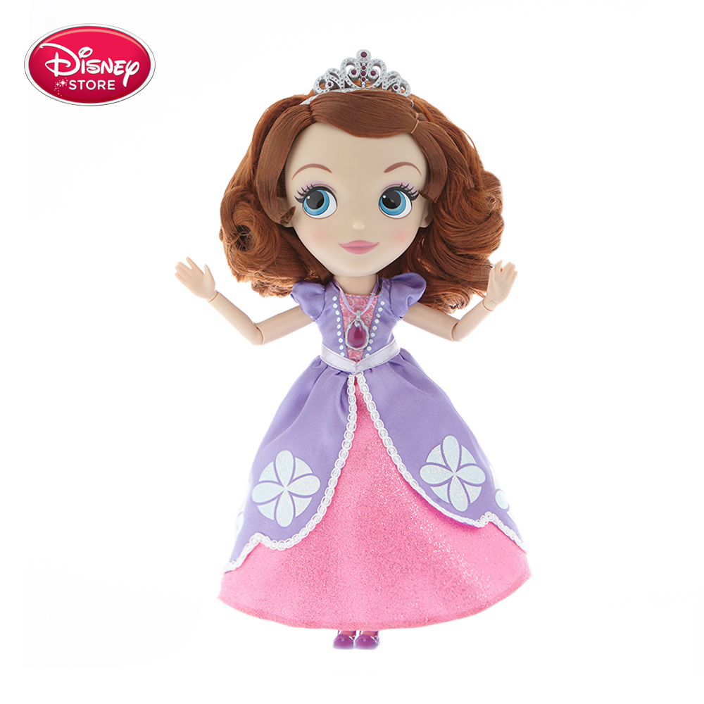 迪士尼商店disneystore 公主系列 小公主苏菲亚 唱歌玩偶娃娃
