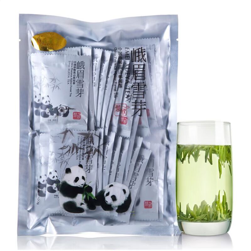 2016新茶峨眉雪芽慧欣100g特级明前春茶雀舌四川绿茶茶叶