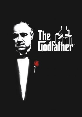 好莱坞经典电影老海报 教父godfather 影院酒吧餐馆咖啡厅装饰画