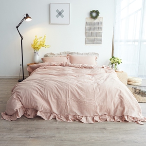 公主风水洗棉四件套