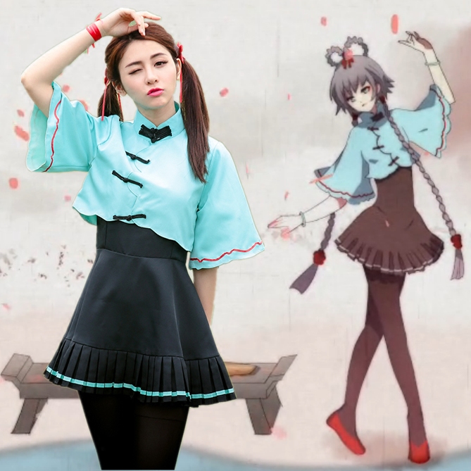 二次元cosplay服装日系软妹子动漫连衣裙周边民国学生装青年套女