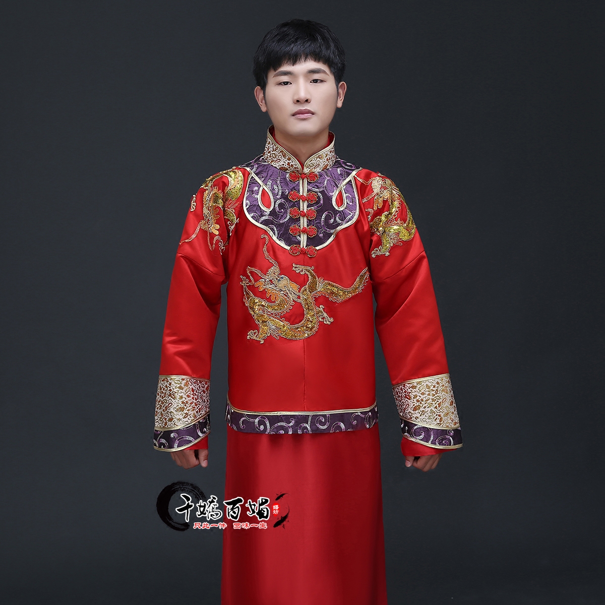 服男马褂唐装结婚礼服中国风相价格质量 哪个牌子比较