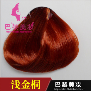 染发剂膏纯植物不伤发纯天然不掉色持久无刺激栗棕遮白发彩色亚麻
