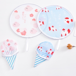 日式圆扇迷你折叠团扇