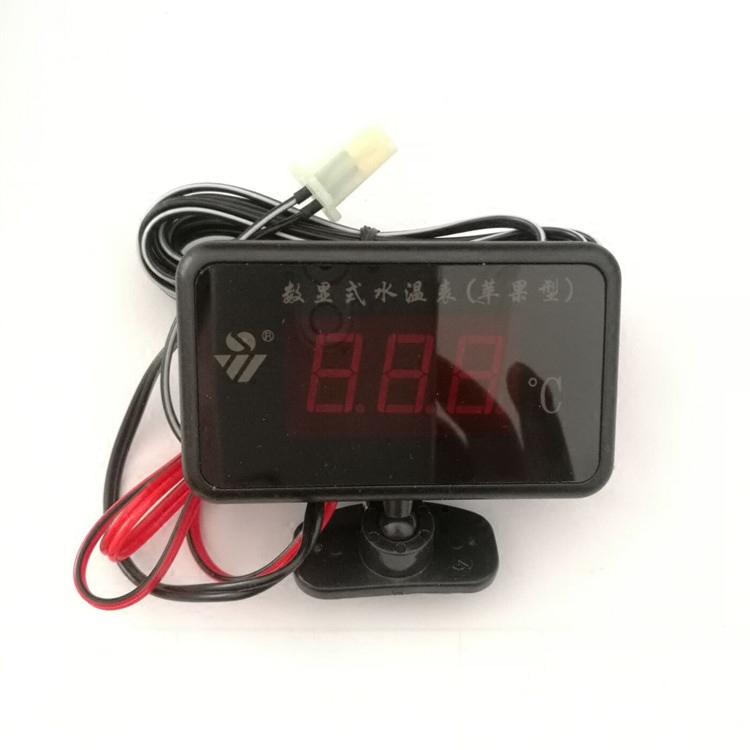 汽车数显改装温度显示器12V24V通用水温传感