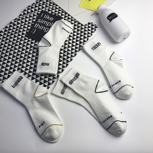 韩国ulzzang女士中筒袜子火箭香蕉恐龙图案卡