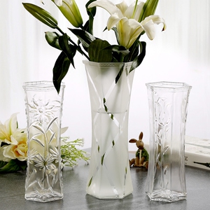 花瓶富贵竹中大号玻璃摆件