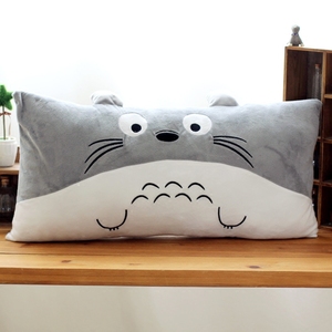 卡通龙猫单/双人抱枕枕头