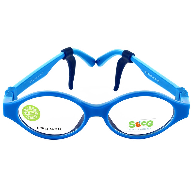 正品secg超轻sc011硅胶sc012儿童眼镜架框sc013远视近视矫正sc010