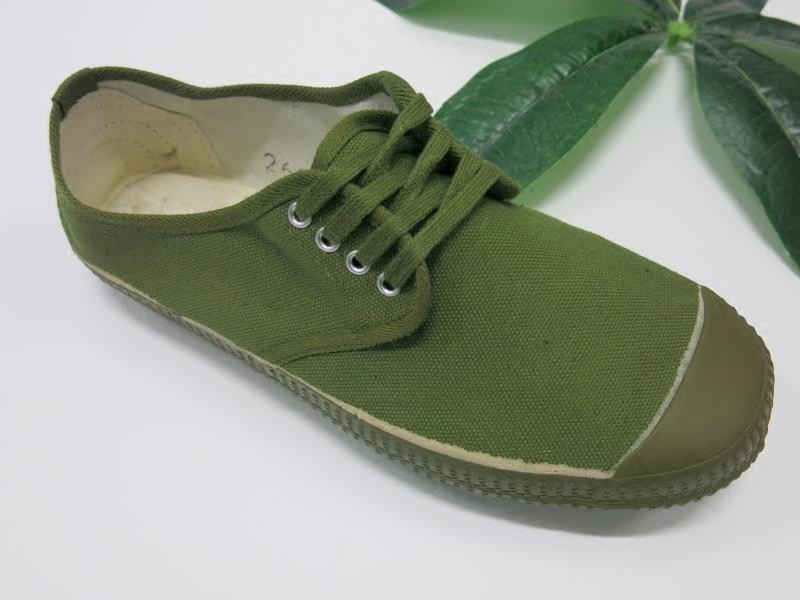 川军低解放布鞋学生专用军训军绿色有小号防滑耐磨透气草绿系带鞋