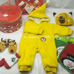 圣诞婴儿服装用品礼盒新生儿礼盒冬款母婴儿用品宝宝套装礼物新年