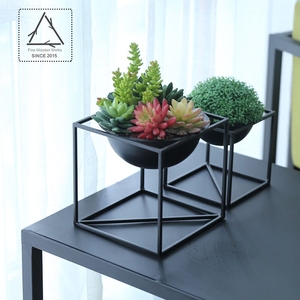 北欧风花盘花盆果盘