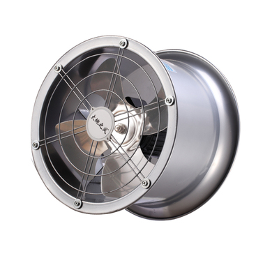 12寸圆筒管道风机工业换气扇厨房排风扇排气扇油烟墙式抽风机强力
