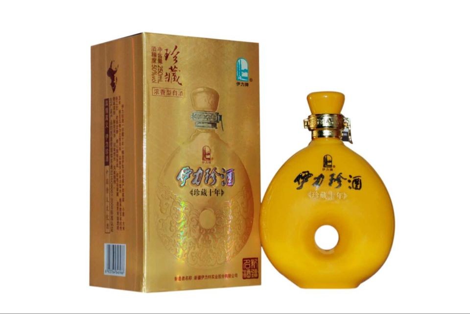 新疆酒 伊力珍酒 珍藏十年 伊力特 50度 250ml 浓香型 正品