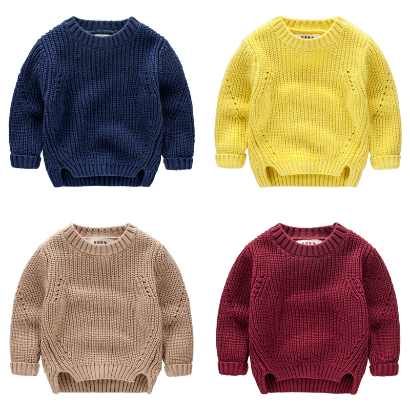 儿童毛衣 男童针织衫春装毛线衣套头衣服1-3岁8童装 宝宝线衣春秋