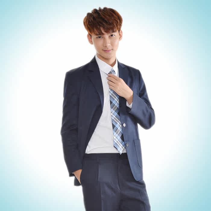 深圳校服中学生冬装男礼服可单卖西装外套衬衫西裤广东满百包邮