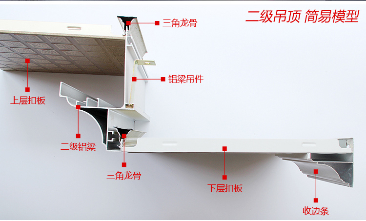 集成吊顶包梁图解教程图片