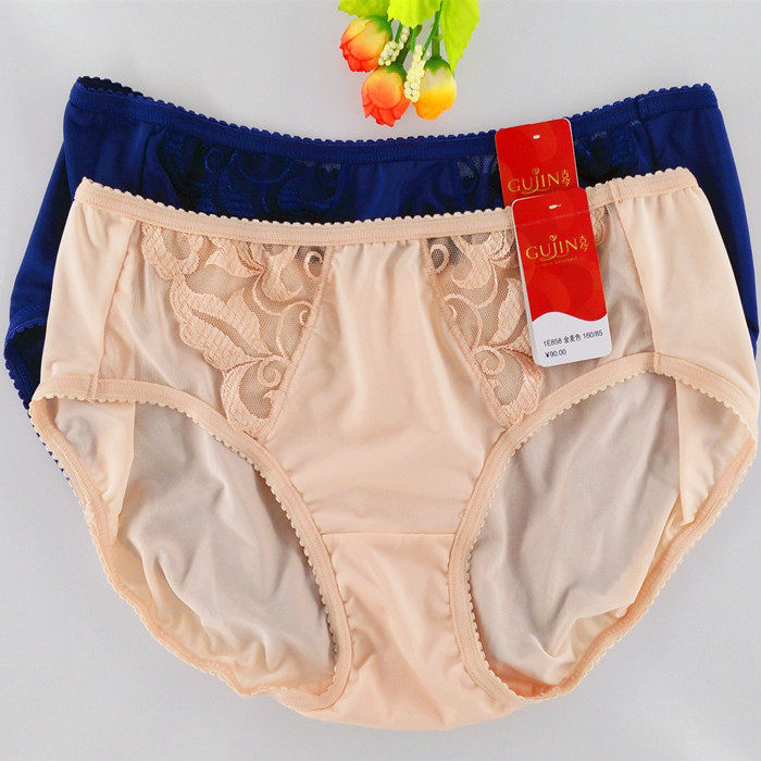 特价古今内裤女专柜正品全棉弹力蕾丝舒适中腰内裤内衣官方旗舰店