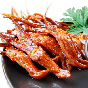 温州特产 尖嘴鸭舌头(生)500克 藤桥 初旭 修文酱鸭舌特价包邮