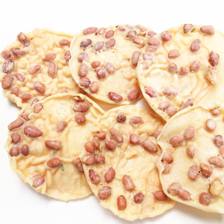 花生饼始兴油炸煎饼10个1包小吃韶关特产南雄铜勺饼江西月亮巴