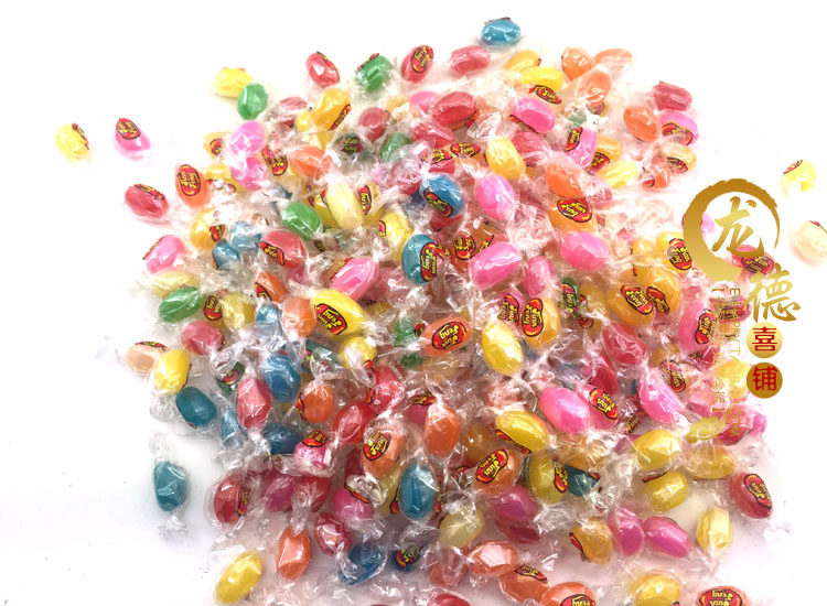 年货结婚喜糖小颗粒办公室招待糖彩虹什锦糖儿童糖果300g袋装包邮
