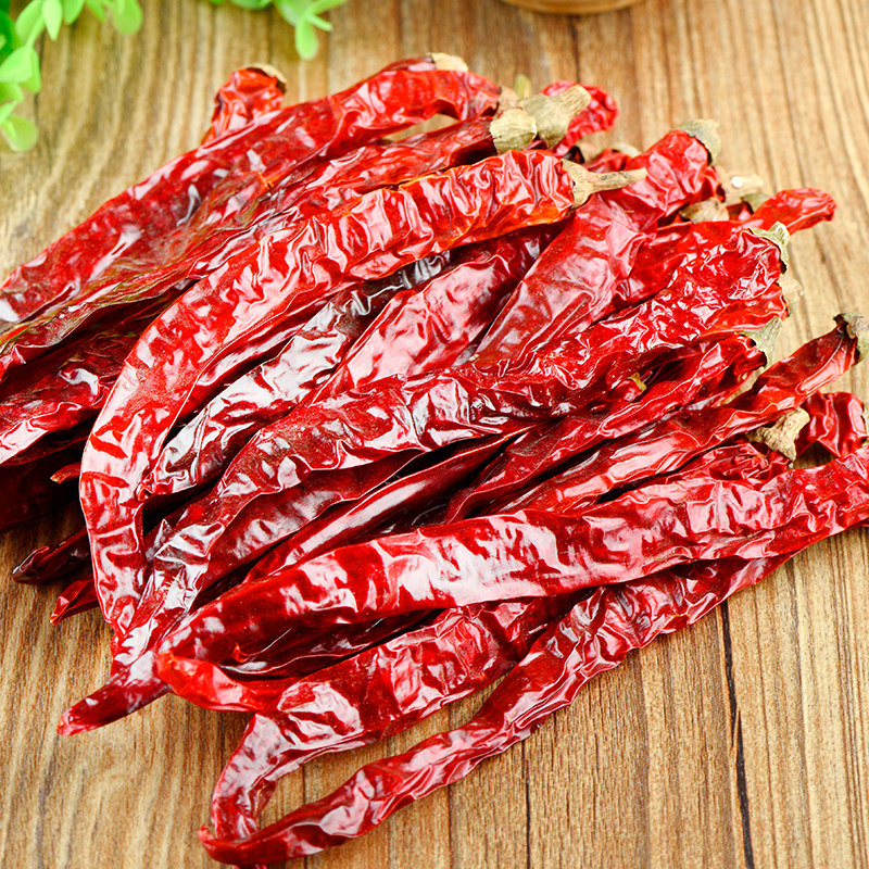 四川二荆条干辣椒 微辣超香 海椒 调 特产正宗四川二金条500包邮
