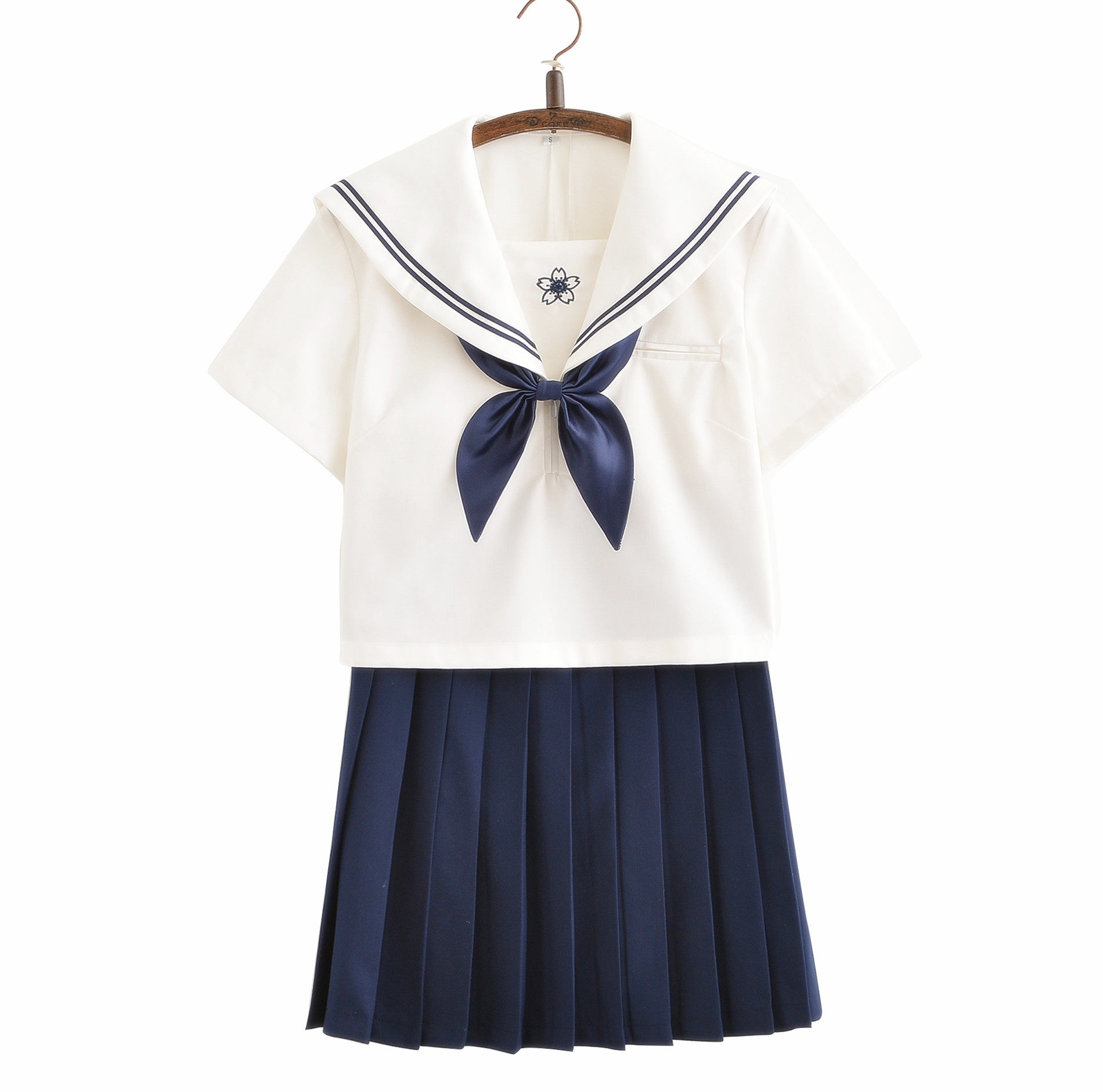 【图】英伦学院派jk制服学院风学生服装水手服春夏校服海军套装,ds辣